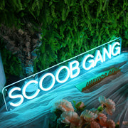 SCOOB GANG Neon Sign