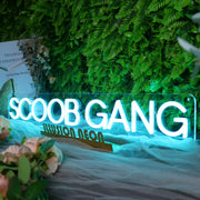 SCOOB GANG Neon Sign