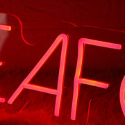 SEA FOOD Red Neon Sign