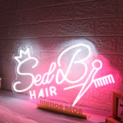 Sed B Hair Custom Neon Sign