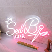 Sed B Hair Custom Neon Sign