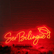 See Bilinggiie Red Neon Sign