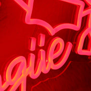 See Bilinggiie Red Neon Sign