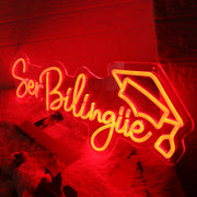 See Bilinggiie Red Neon Sign