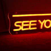 See You Space Cowboy Neon Sign