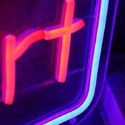 Seek Discomfort Custom Neon Sign