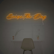 Seize The Day LED Neon Sign