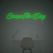 Seize The Day LED Neon Sign