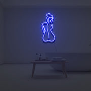 Sekou Lady Line Art Neon Sign Lights Night Lamp Led Neon Sign Light For Home Party