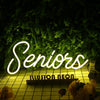 Seniors Yellow Neon Sign