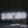 Sense White LED Neon Sign