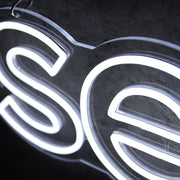 Sense White LED Neon Sign