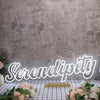 Serendipity White Neon Sign