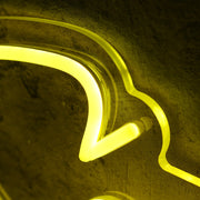 Serenity Courage Wisdom Yellow Neon Sign