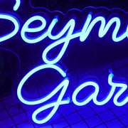 Seymoun'S Garage Neon Sign