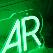 Shake Bar Green Neon Sign