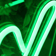 Shaw Green Neon Sign