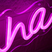 Shaynna Pink Neon Sign