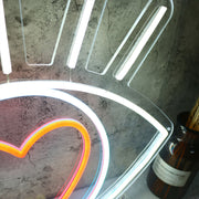 Shining Eye In Love Neon Sign