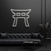 Shinto Torii Gate Symbol Neon Sign