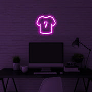 Shirt No 7 Neon Sign