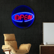 Shop Open Infinity Mirror Neon Sign