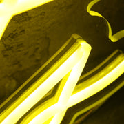 Shots Yellow Neon Sign