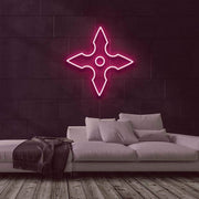 Shuriken Neon Sign