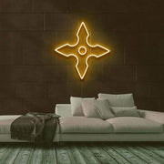 Shuriken Neon Sign