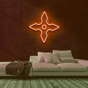 Shuriken Neon Sign