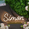 Simon Yellow Neon Sign