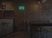 Simple Open Neon Sign