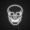 Simple Skull Customizable Sign Neon Sign