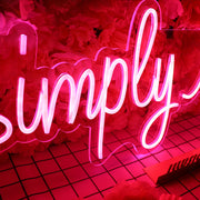 Simply Mandys Neon Sign