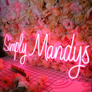 Simply Mandys Neon Sign