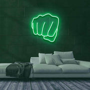 Single Punch Neon Sign