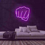 Single Punch Neon Sign