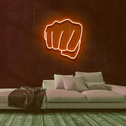 Single Punch Neon Sign