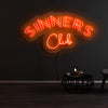 Sinners Club Neon Sign