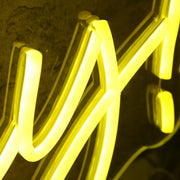 Sip Sip Hooray Yellow Neon Sign