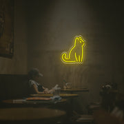 Sitting Cat LED Neon Sign