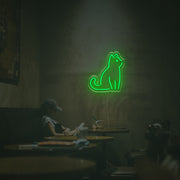 Sitting Cat LED Neon Sign