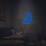 Sitting Cat LED Neon Sign