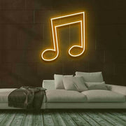 Sixteenth Note Neon Sign