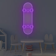 Skate Board Neon Sign