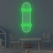 Skate Board Neon Sign