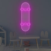 Skate Board Neon Sign