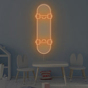 Skate Board Neon Sign