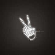 Skeleton Hand Neon Sign