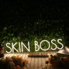 Skin Boss Yellow Neon Sign